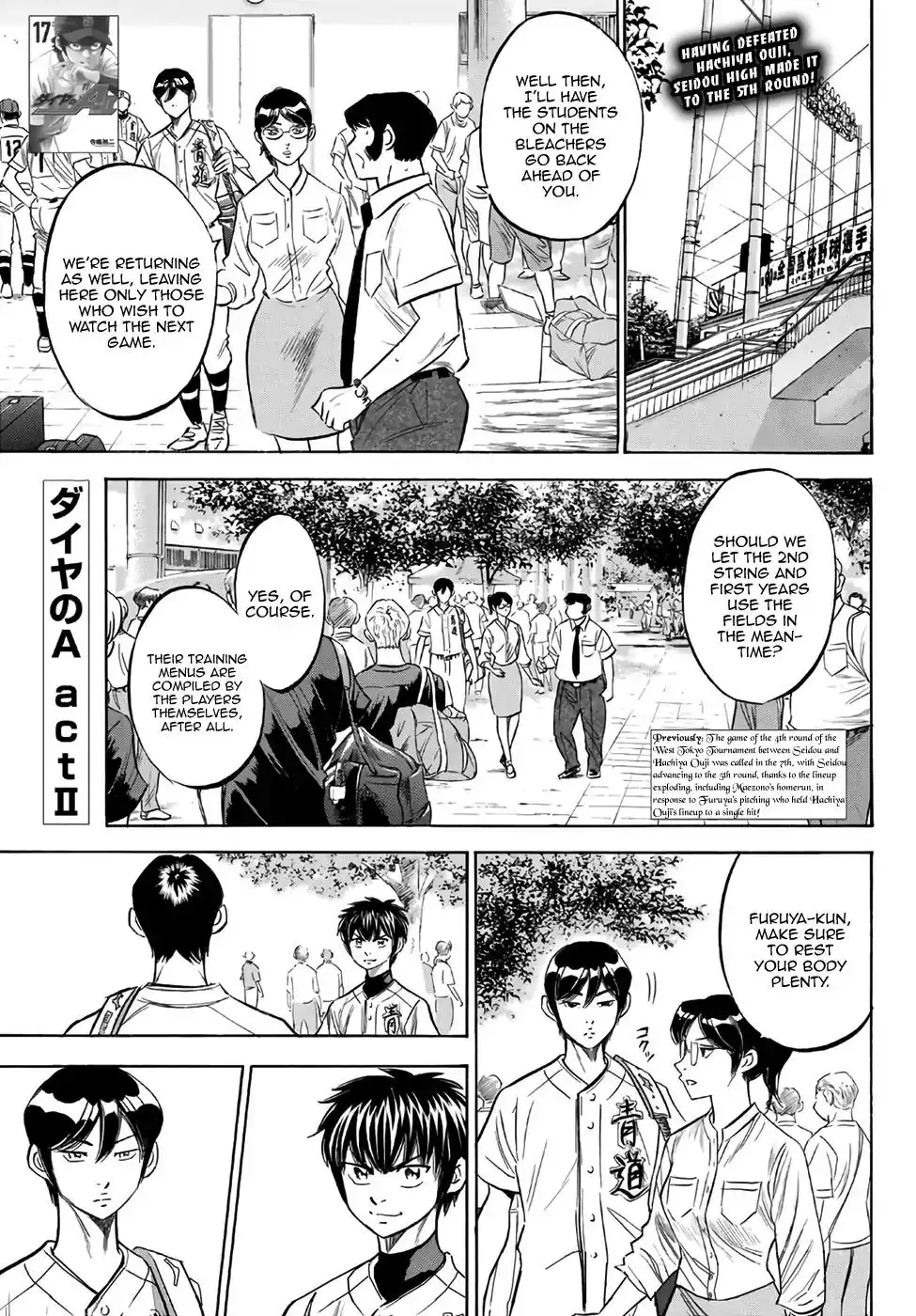 Daiya no A - Act II Chapter 169 1